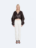 Ava 006 Blouson in Black Cherry – Ansicht 1