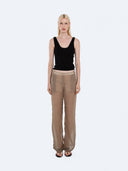 Mira 011 Sheer Pants in Sand – Ansicht 1