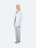 Vika 001 Blazer White in Weiß – Ansicht 2