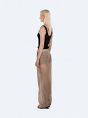 Mira 011 Sheer Pants in Sand – Ansicht 3