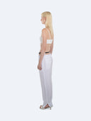 Vika 002 Pants White in Weiß – Ansicht 3