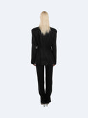 Vika 001 Blazer Black in Schwarz – Ansicht 4
