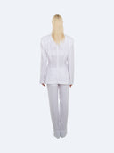 Vika 001 Blazer White in Weiß – Ansicht 4