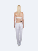 Vika 002 Pants White in Weiß – Ansicht 4
