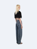Romy 007 Fringe Top in Schwarz – Ansicht 5