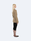 Veronika 004 Cinched Waist Blazer Olive – Ansicht 5